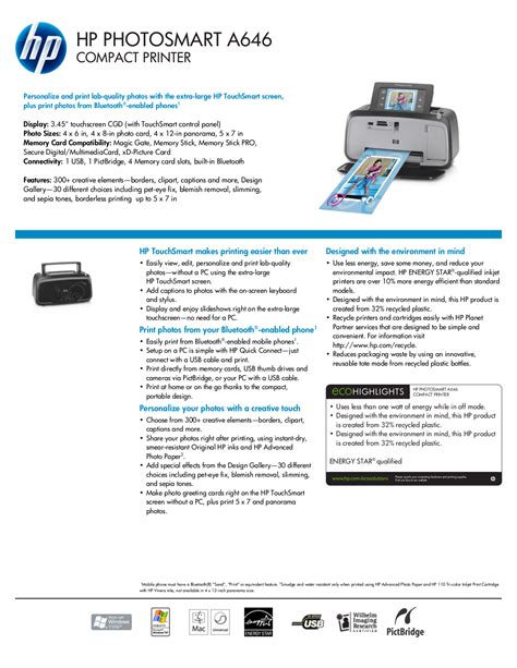 hp a646 photo printer|hp photosmart a646 manual.